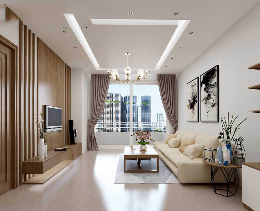 Cách thiết kế phòng khách từ 15m2 đến 25m2 siêu đẹp siêu tiết kiệm