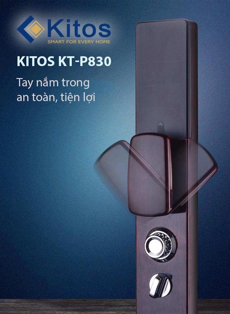 Review chi tiết khoá Kitos KT-P830